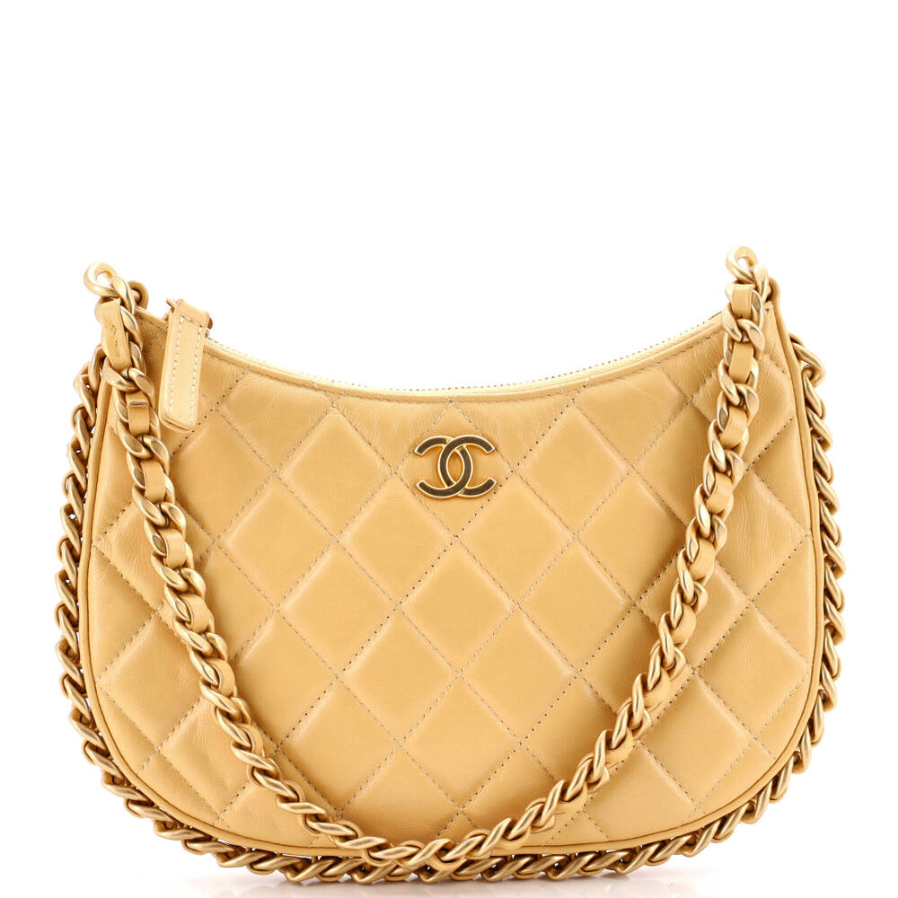 Chanel Cc Chain Around Hobo Quilted #258787C50B